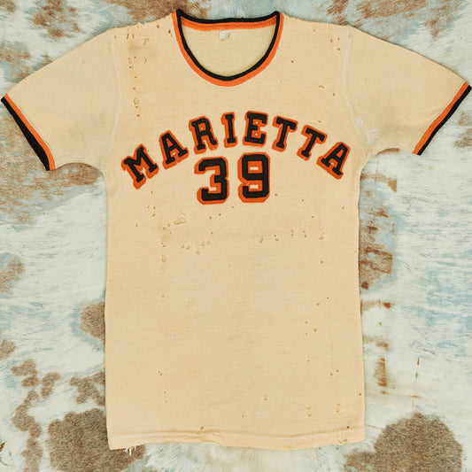 1930's Marietta Knit Baseball Tee