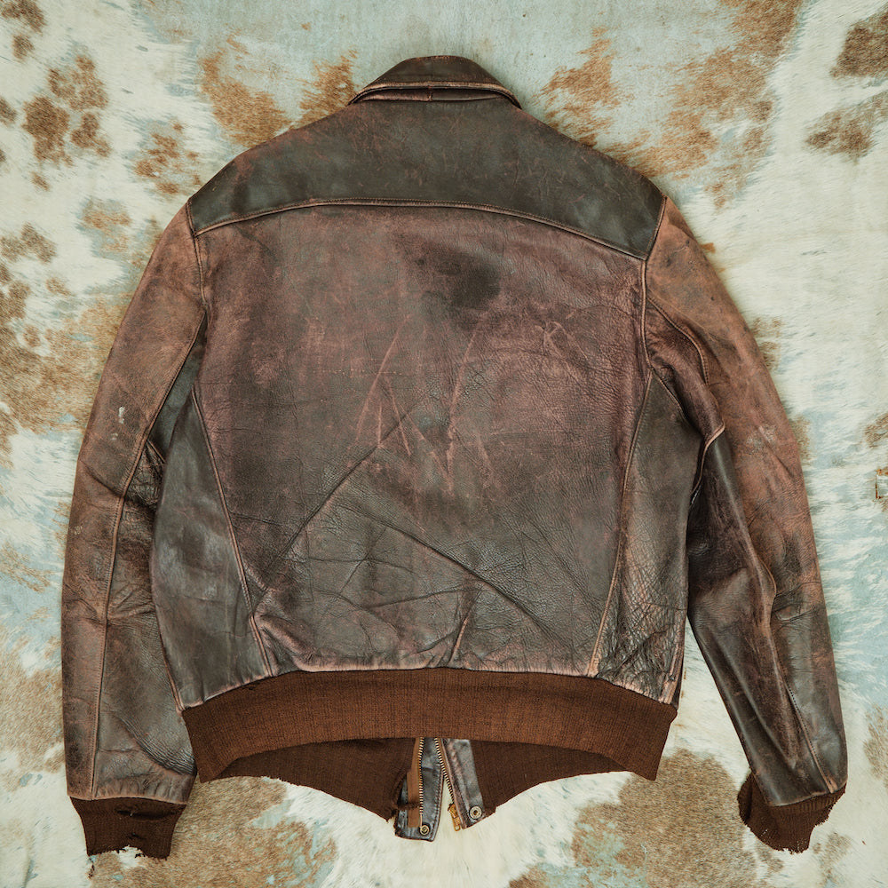 1940's Leather Aviator Jacket